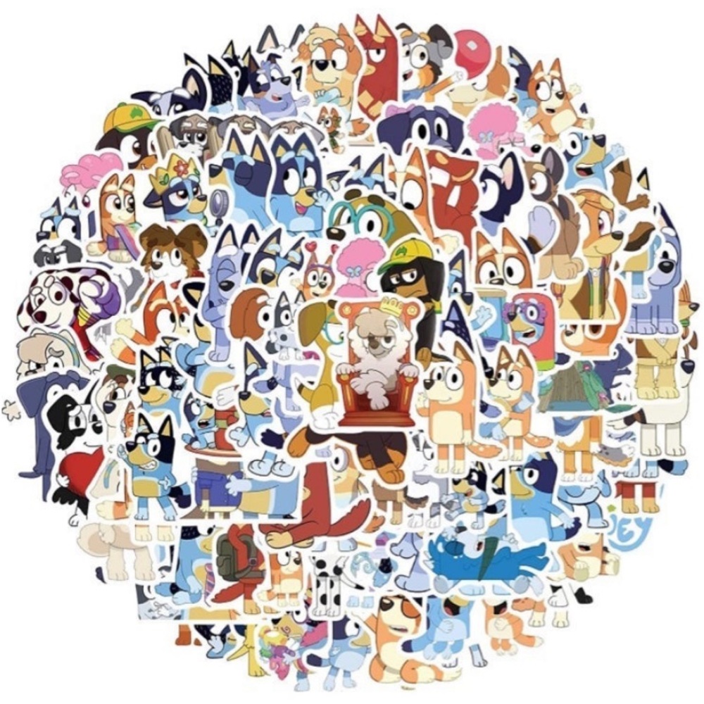 COPY - Bluey tv Show Stickers ,Great for Birthday